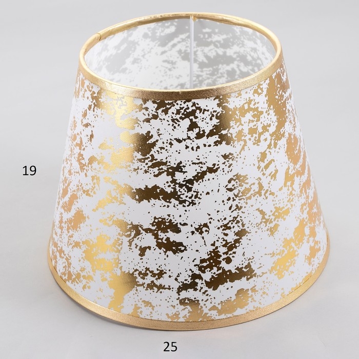 Абажур E27 золото 25х25х19 см Абажур E27 золото 25х25х19 см