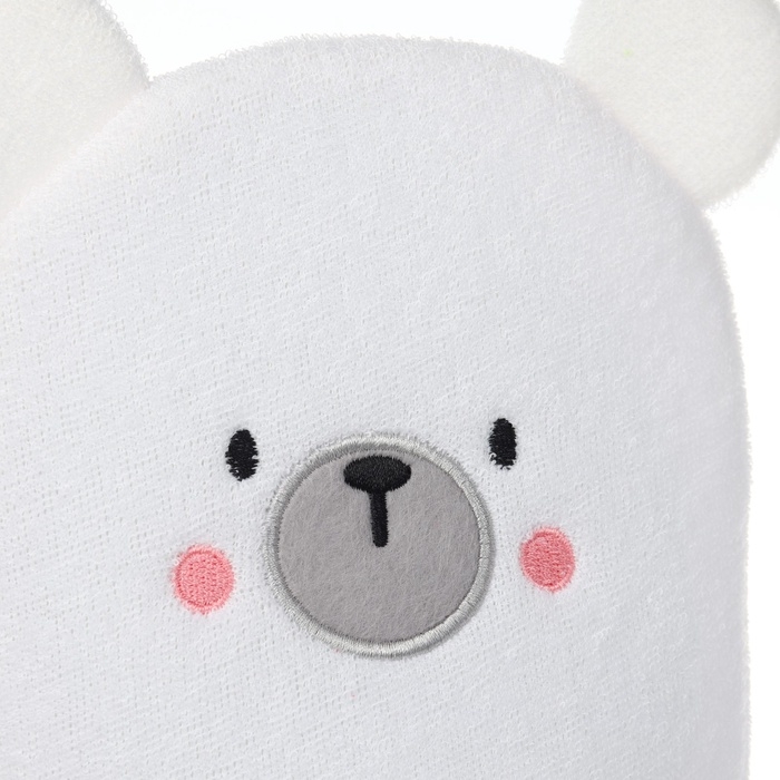 Детская мочалка для купания &laquo;Медвежонок&raquo;, махра