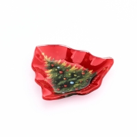 Подставка под чайный пакетик Дорого внимание &laquo;С новым счастьем&raquo;, 8,7 х 8,5 см, стекло