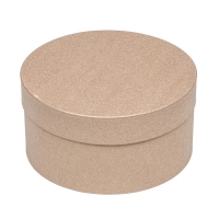 Коробка круглая крафт, 25 х12 см Коробка круглая крафт, 25 х12 см