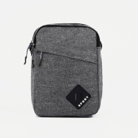 Сумка мужская, цвет серый