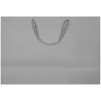 Пакет бумажный Bicolor, белый с серым