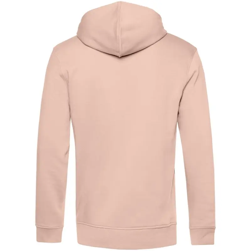 Толстовка на молнии с капюшоном унисекс BNC Inspire (Organic), розовая, размер XS