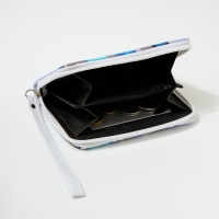 Кошелёк детский на молнии &laquo;Выбражулька&raquo;, цвет голубой