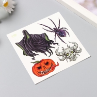 Татуировка на тело цветная "Страшилки" 10х10 см Татуировка на тело цветная "Страшилки" 10х10 см