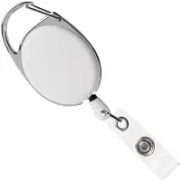 Ретрактор Access New с карабином, белый Ретрактор Access New с карабином, белый