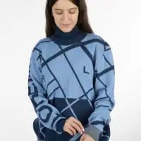 Свитер на заказ Tricksy Net, полушерсть, размер S