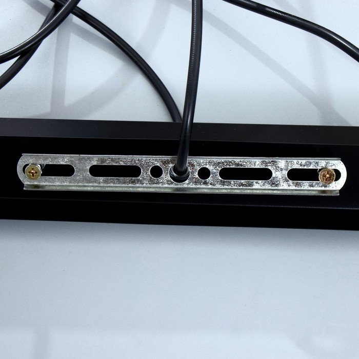 Светильник BayerLux "Киотт" 3хЕ27 черный 28х10х63см