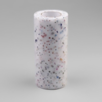 Фатин с разноцветными блёстками, 15 см, 11 &plusmn; 1 г/кв.м, 23 &plusmn; 1 м, цвет белый №1