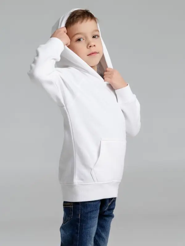 Толстовка детская Stellar Kids, белая, на рост 96-104 см (4 года)