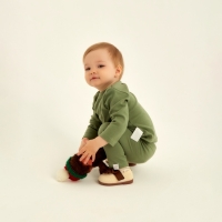 Футболка с дл. рукавом SL HOME рост 80-86 см, цв. оливковый Футболка с дл. рукавом SL HOME рост 80-86 см, цв. оливковый