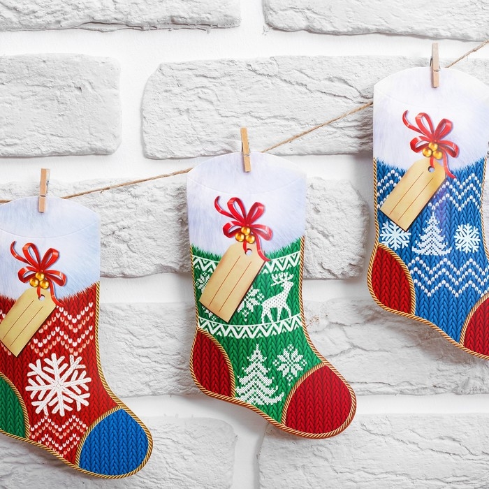 Гирлянда новогодняя «Новый Год», с прищепками Гирлянда новогодняя «Новый Год», с прищепками