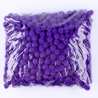 Набор деталей для декора &laquo;Бомбошки&raquo;, набор 1000 шт., размер 1 шт. &mdash; 2 см, цвет фиолетовый