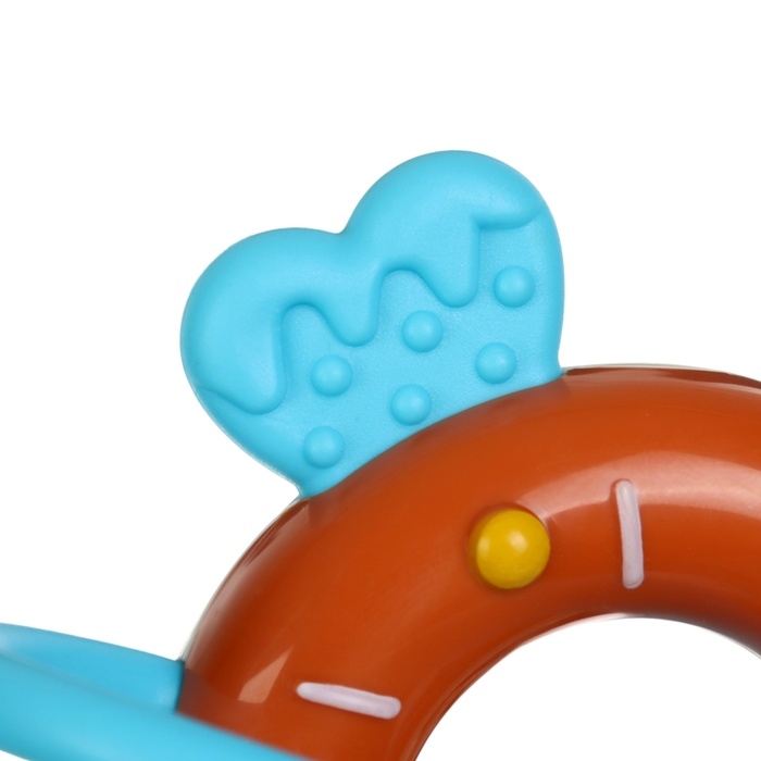 Погремушка &laquo;Сладости: Пончик&raquo;, цвет МИКС, Крошка Я