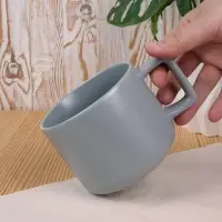 Чашка Jumbo, ver.2, матовая, светло-серая