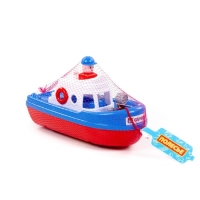 Катер «Спасатель», цвет бело-синий Катер «Спасатель», цвет бело-синий