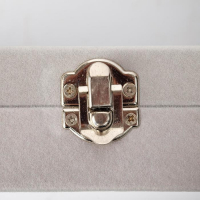 Подставка для украшений «Шкатулка» , 7 полос, 3 ячейки, 20×15×4,5, цвет серый Подставка для украшений «Шкатулка» , 7 полос, 3 ячейки, 20×15×4,5, цвет серый