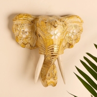 Сувенир дерево "Голова слона" 28х26х10,5 см Сувенир дерево "Голова слона" 28х26х10,5 см