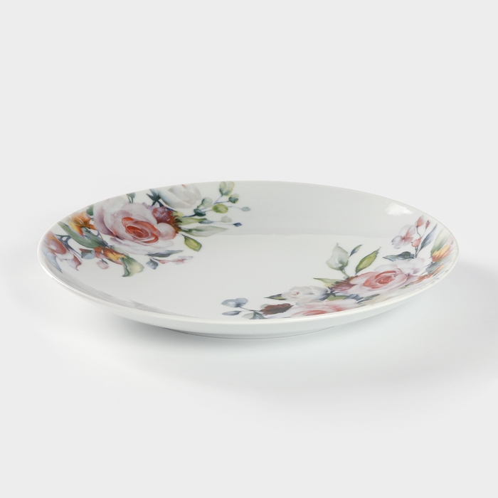 Тарелка фарфоровая &laquo;Верона&raquo;, d=27 см, белая