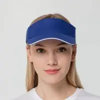 Козырек Active, ярко-синий с белым кантом Козырек Active, ярко-синий с белым кантом