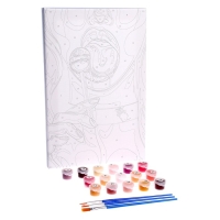 Картина по номерам на холсте с подрамником &laquo;Сладкоежка&raquo;, 20х30 см