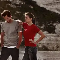 Футболка мужская American T, красная, размер S