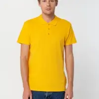 Рубашка поло мужская Summer 170 желтая, размер XS Рубашка поло мужская Summer 170 желтая, размер XS