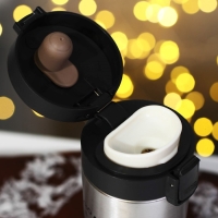 Новый год. Термостакан с кнопкой «Уют», 350 мл Новый год. Термостакан с кнопкой «Уют», 350 мл