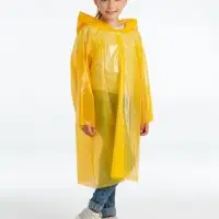 Дождевик-плащ детский BrightWay Kids, желтый