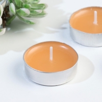 Набор чайных свечей ароматизированных "Сандаловое дерево" в подарочной коробке, 6 шт Набор чайных свечей ароматизированных "Сандаловое дерево" в подарочной коробке, 6 шт