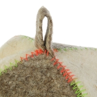 Шапка для бани "Меланж" комбинированная