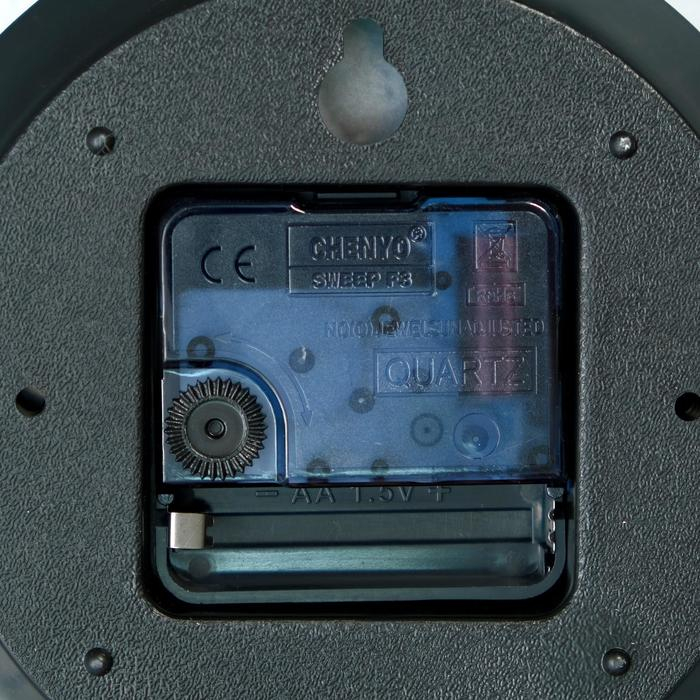 Часы настенные, серия: Ажур, Часы настенные, серия: Ажур, "Валлита", плавный ход, d-70 см, циферблат 22 см