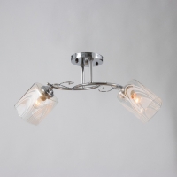 Люстра потолочная "Мари" 2х40Вт Е27 Цвет: Серебро Люстра потолочная "Мари" 2х40Вт Е27 Цвет: Серебро