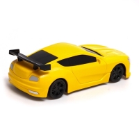 Машина радиоуправляемая «Купе», работает от батареек, цвет жёлтый Машина радиоуправляемая «Купе», работает от батареек, цвет жёлтый