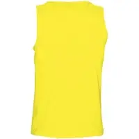 Майка мужская Justin 150 желтая (лимонная), размер S