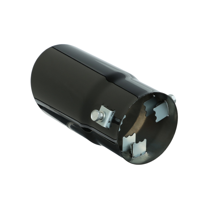 Насадка на глушитель 13.5×7.5 см, посадочный 60 мм, скошенная, черный глянец Насадка на глушитель 13.5×7.5 см, посадочный 60 мм, скошенная, черный глянец