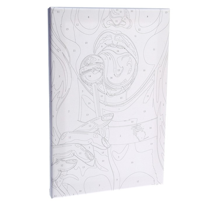 Картина по номерам на холсте с подрамником &laquo;Сладкоежка&raquo;, 20х30 см