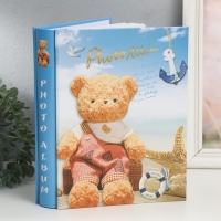 Фотоальбом на 200 фото 10х15 см "Мишка на море" МИКС 26х20,5х5,6 см Фотоальбом на 200 фото 10х15 см "Мишка на море" МИКС 26х20,5х5,6 см