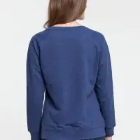 Толстовка Beauty Sleep, синий меланж, размер S