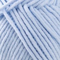 Пряжа "Jeans plus" 55% хлопок, 45% акрил 160м/100гр (75 св.голубой) Пряжа "Jeans plus" 55% хлопок, 45% акрил 160м/100гр (75 св.голубой)