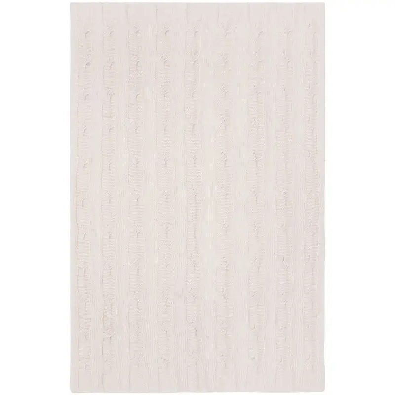 Плед Snefald, жемчужно-белый