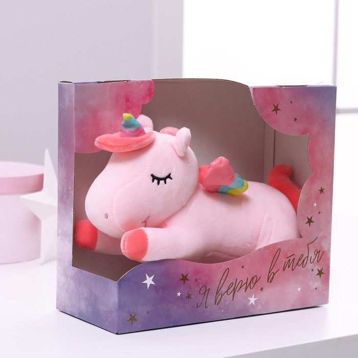 Мягкая игрушка &laquo;Радужный единорожка&raquo;, МИКС