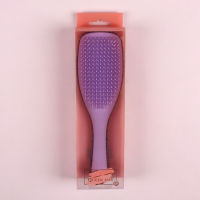 Расчёска массажная, 6,5 &times; 21 см, цвет МИКС