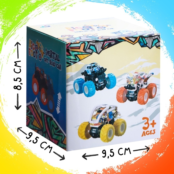 Квадроцикл инерционный &laquo;Акробат&raquo;, МИКС