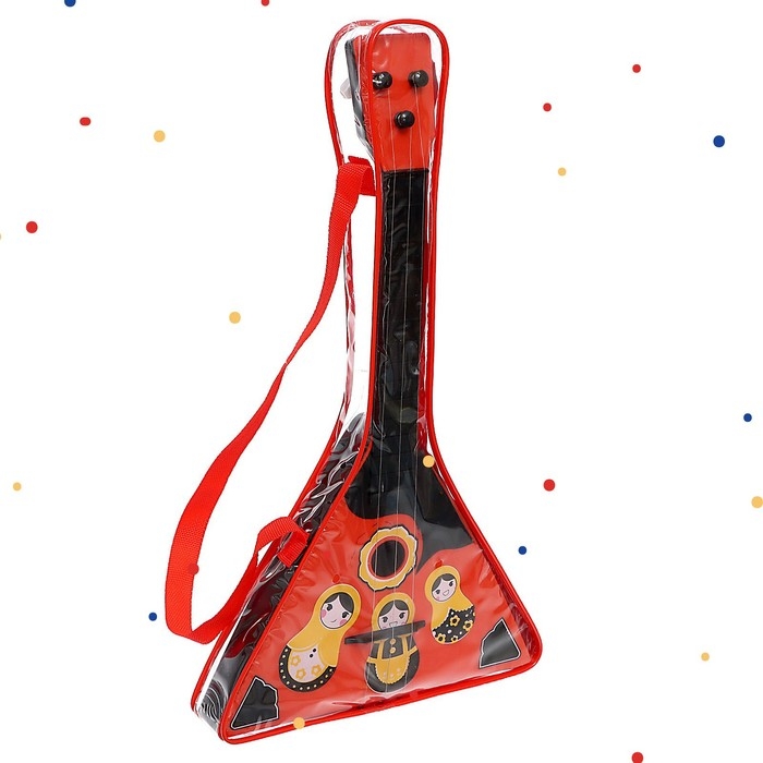 Балалайка «Матрёшка», цвет МИКС Балалайка «Матрёшка», цвет МИКС