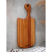 Доска разделочная и для подачи &laquo;Рубикон&raquo;, 30&times;15&times;2 см, дуб