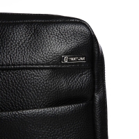 Сумка мужская через плечо TEXTURA, искусственная кожа, цвет чёрный