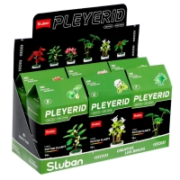 Конструктор «Цветы в горшочке», 6 видов, МИКС Конструктор «Цветы в горшочке», 6 видов, МИКС