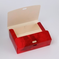 Новый год. Коробка подарочная новогодняя складная, упаковка, &laquo;Верь в чудеса&raquo;, 16 &times; 12 &times; 5 см.