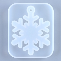 Форма силиконовая универсальная, подвеска &laquo;Снежинка&raquo;